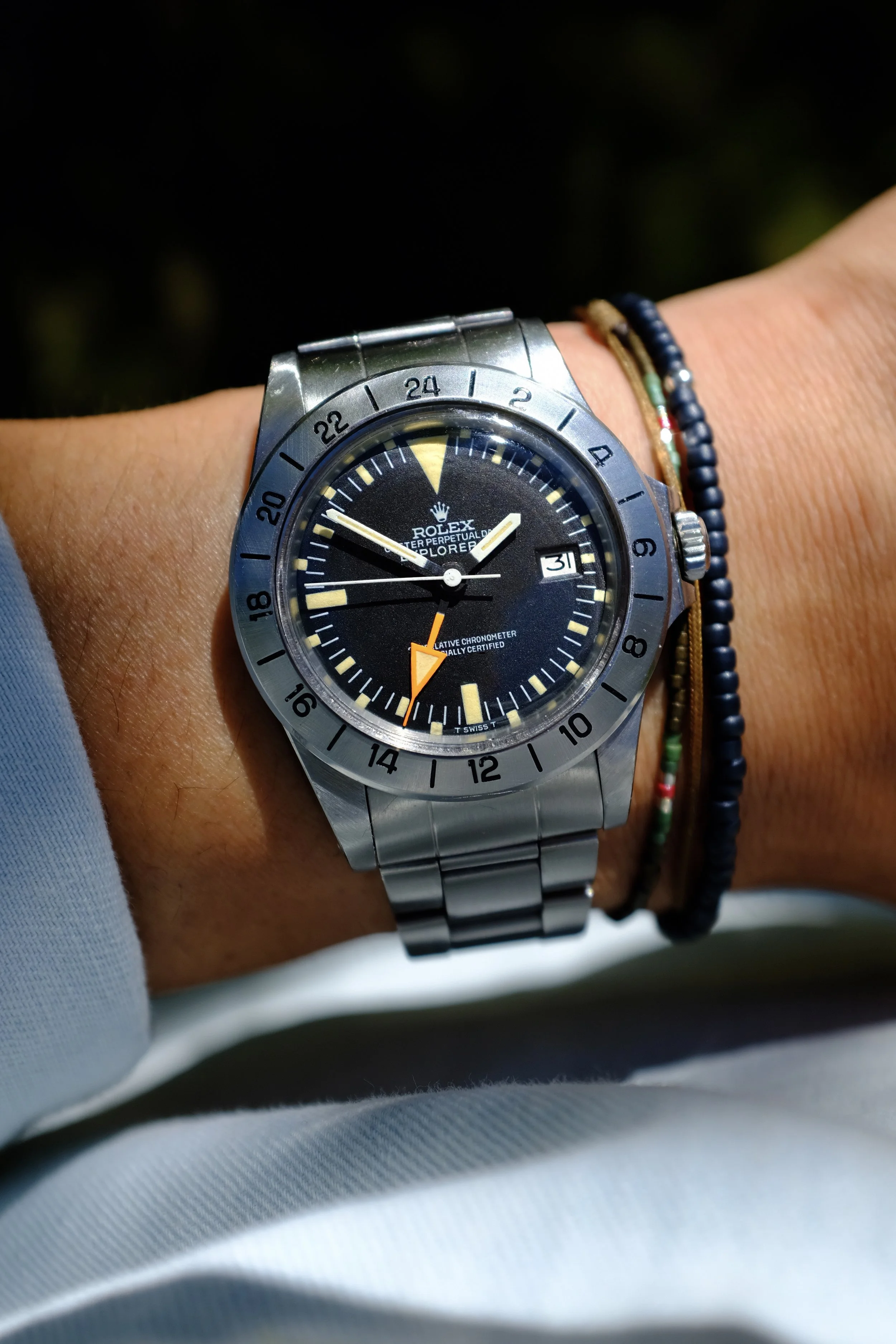 1971 Rolex Explorer II 1655 MK1 Full Spec Straight Hand — Shiny 1971 Rolex Explorer II 1655 MK1 Full Spec Straight Hand — Shiny